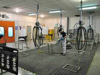 噴漆車間應用案例_有毒氣體報警器