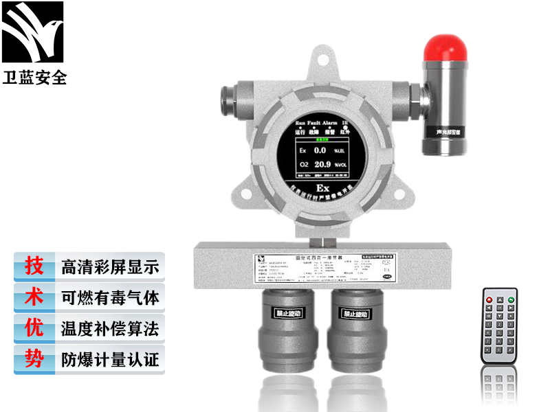 二合一氣體探測器（聲光款）