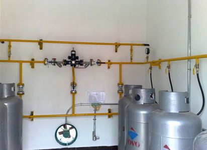 加氣站應用成功案例使用的可燃氣體探測器圖