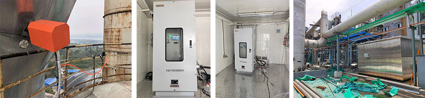 多組分氣體分析儀安裝現場