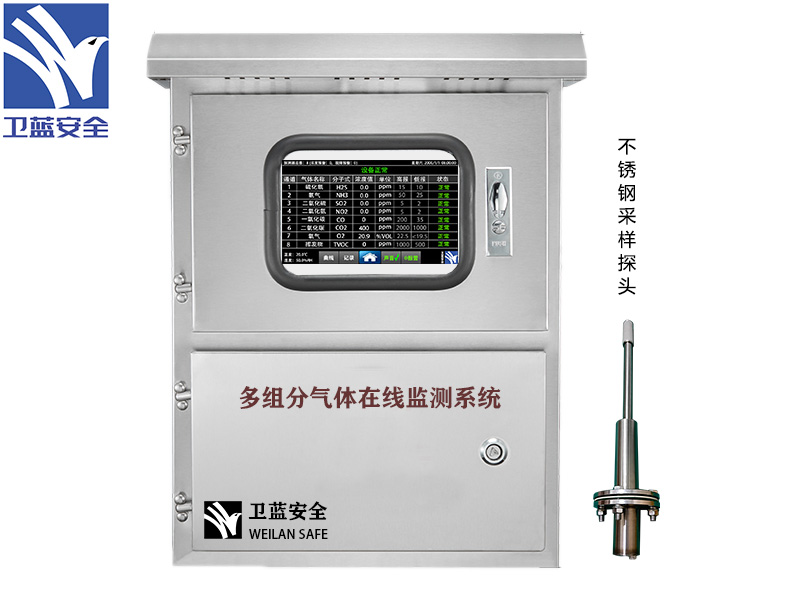 多組分氣體在線監測系統（煙氣管道）
